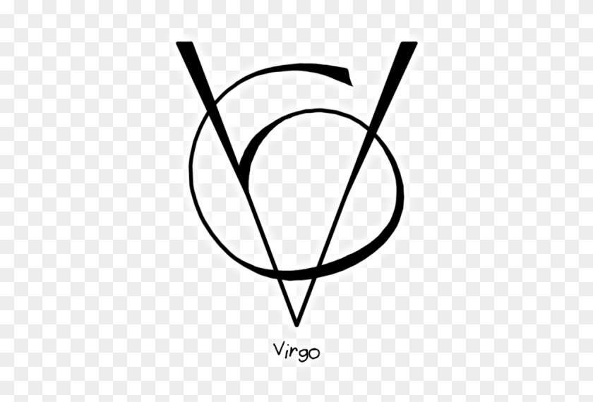 “virgo” Zodiac Sigil Wiccan Symbols, Magic Symbols, - Virgo Sigil #1410226