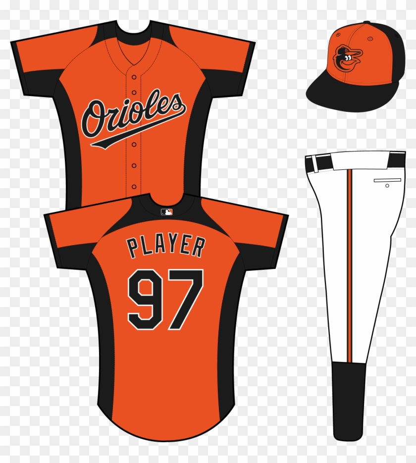 Baltimore Orioles Practice Uniform - Uniformes De Los Orioles De Baltimore #1410387