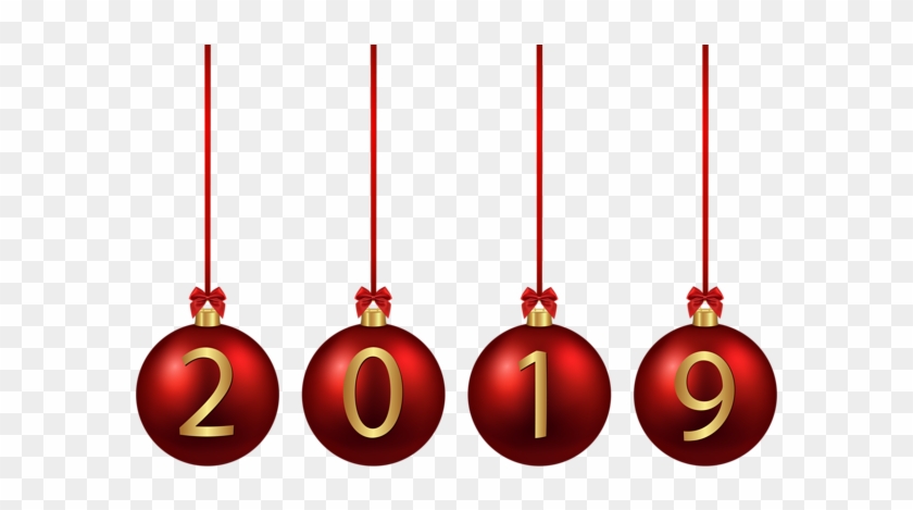 Christmas Balls, Red Christmas, Happy New Year 2019, - Christmas 2018 #1410425