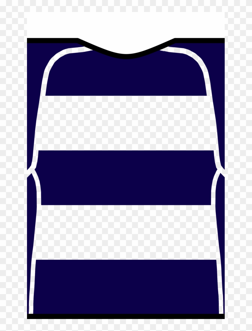 Kit Body Navy Hoops With Pinstripe - Kit Body Navy Hoops With Pinstripe #1410601