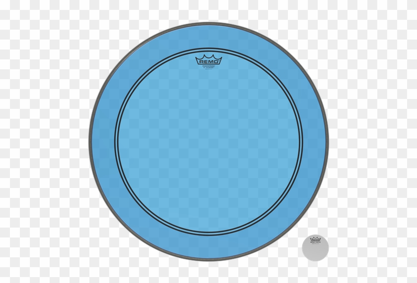 Powerstroke® P3 Bass Colortone™ Blue - Remo Powerstroke P3 Colortone Bass Drum Head #1410643