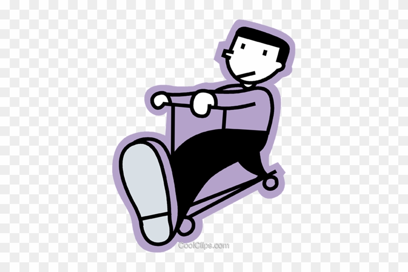 Scooters Royalty Free Vector Clip Art Illustration - Scooters Royalty Free Vector Clip Art Illustration #1410727