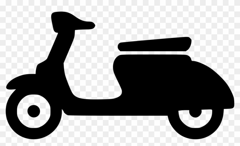 Svg Png Icon Free - Vespa Scooter Icon #1410745