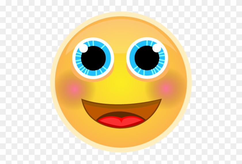 Big Smile Face - Big Grin Emoji #1410854