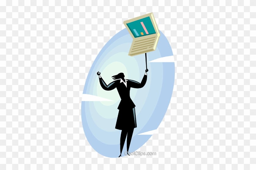 Balancing Act Royalty Free Vector Clip Art Illustration - Information #1410873