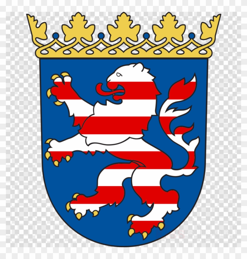 Download Hessen Coat Of Arms Clipart Hesse States Of - Hessen Wappen #1410883