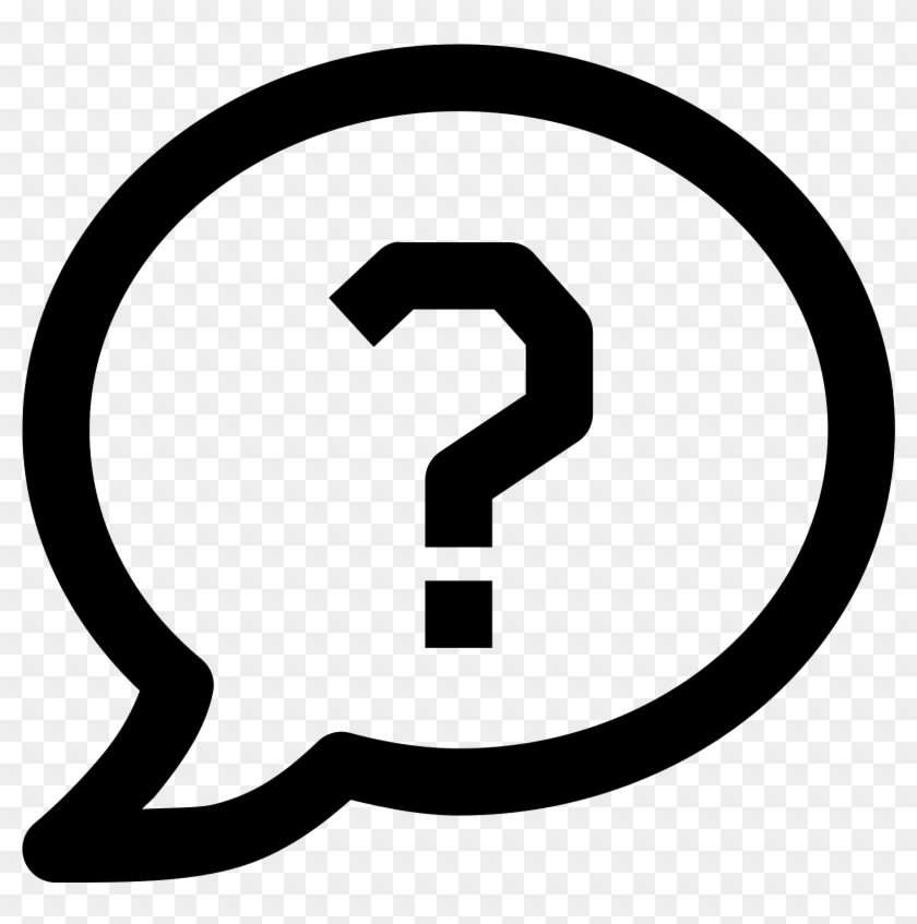 Image Black And White Library Ask Icon Free Download - Question Icon Png #1410897
