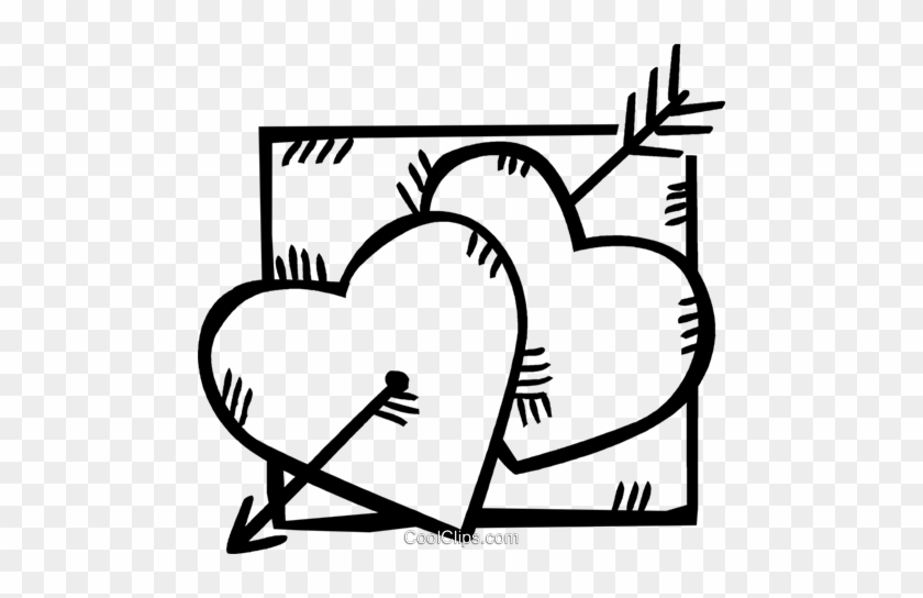 Download Love Clipart Line Art Clip Art - Heart #1410974
