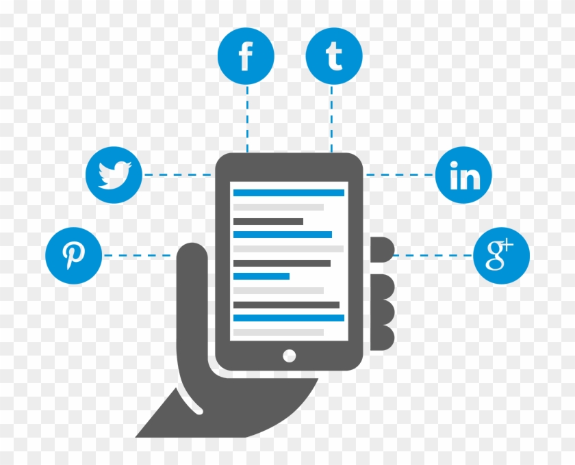 Planning To Market Your Mobile App On Social Media - Png Format Mobile Icons Png #1411091