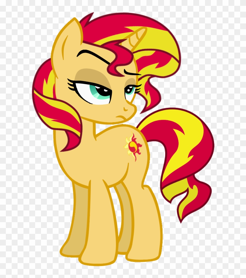 Sunset Shimmer Mlp Art #1411153