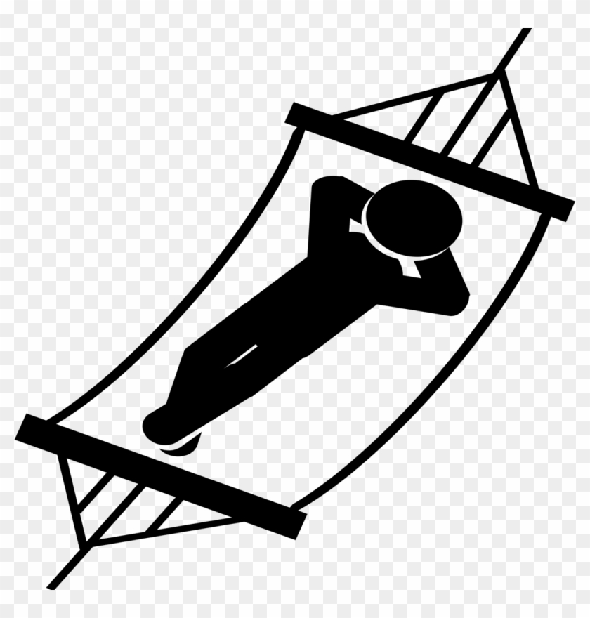Hammock Rubber Stamp - Take A Rest Icon #1411155