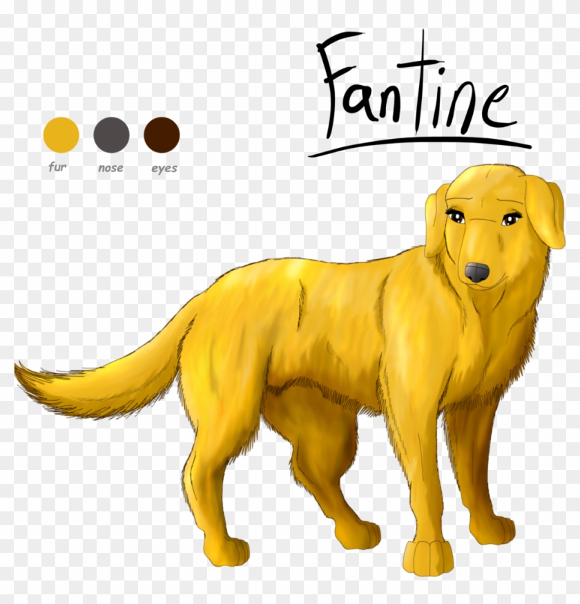 Planar Drawing Golden Retriever - Golden Retriever Fan Art #1411213