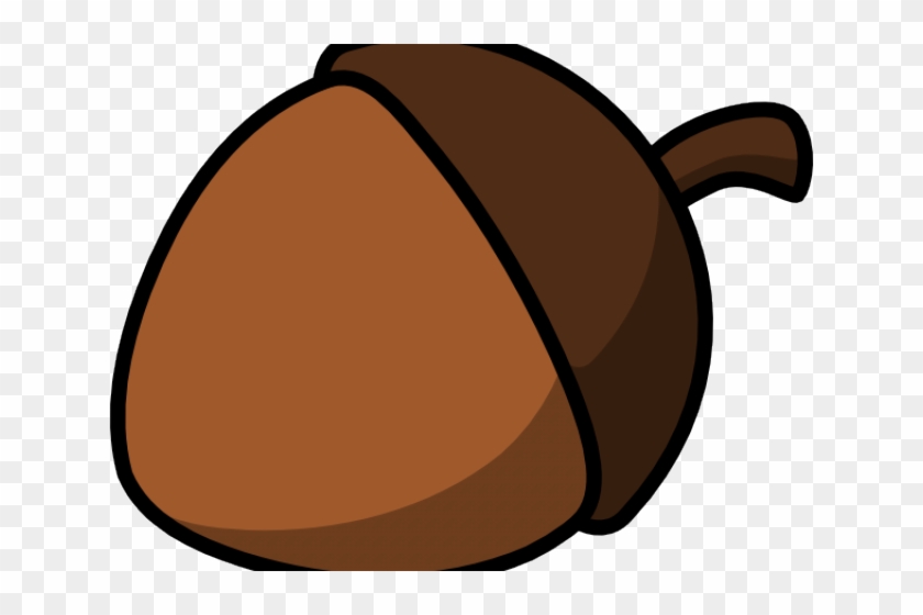 Acorn Clipart Vector - Cartoon Nut Png #1411241