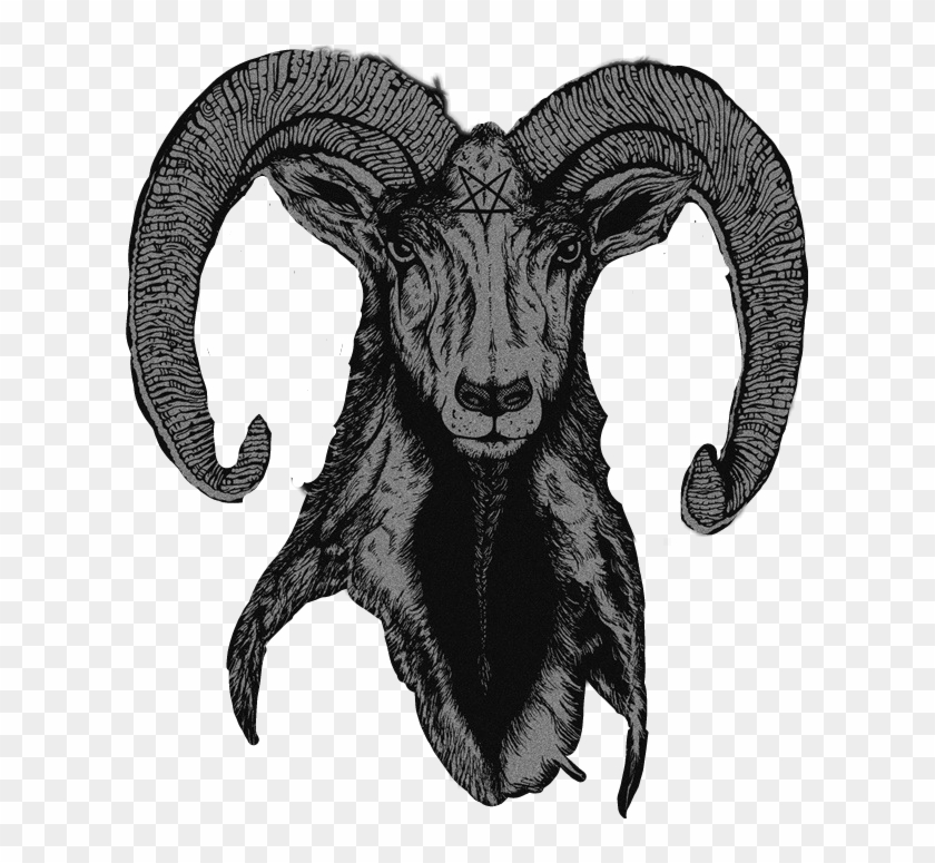 Satanic Ram Horn Png - Satanic Png #1411305.
