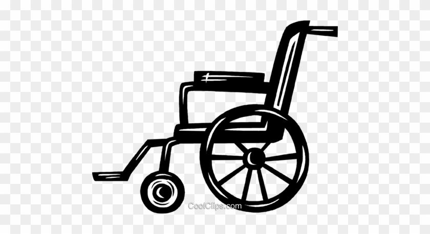 Wheelchairs Royalty Free Vector Clip Art Illustration - Cadeira De Rodas Vetor Png #1411459