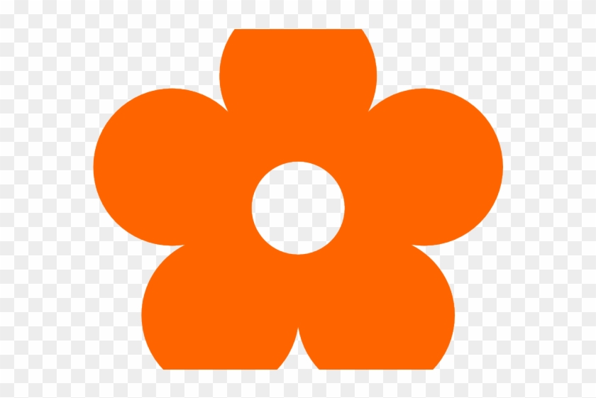 Flowers Clipart Orange - Clipart Hello Kitty Flower #1411508