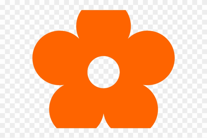 Flowers Clipart Orange - Clipart Hello Kitty Flower #1411508
