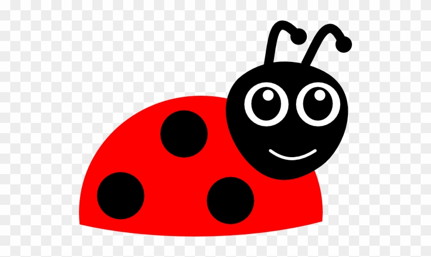 Net Clip Art Ladybug 10 Coloring Colouring Flower - Cartoon Ladybug #1411521