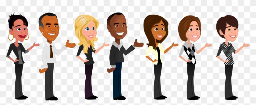 Workplace Diversity Clipart - People Of Different Backgrounds #219098