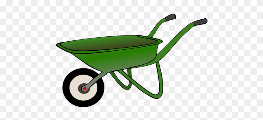 Wheelbarrow Cart Work Garden Transport Tro - El Arabası Çizimi #219125
