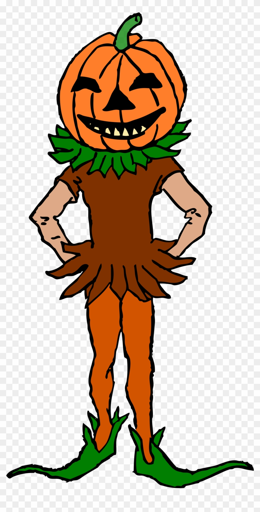 Free To Use &, Public Domain Costumes Clip Art - Pumpkin Boy #219144