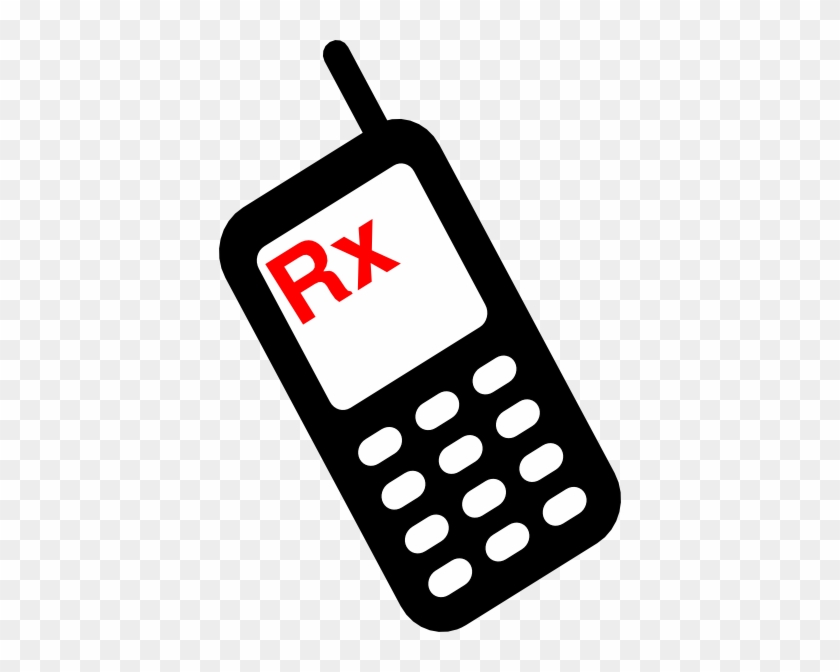 Mobile Phone Rx Clip Art At Clker - Mobile Phone #219145