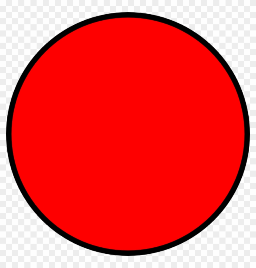 Red Circle Clip Art - Red Circle Clip Art #219234