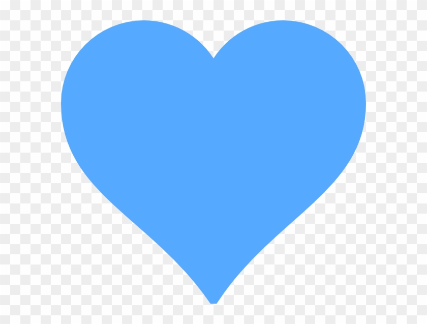 Splendid Ideas Blue Heart Clip Art At Clker Com Vector - Blue Heart Vector Png #219292