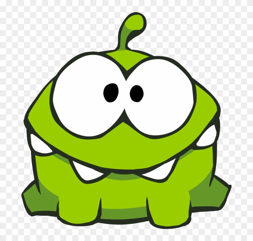 This Little Om Nom Is So Adorable Nom Nom Cut The Rope Free Transparent Png Clipart Images Download