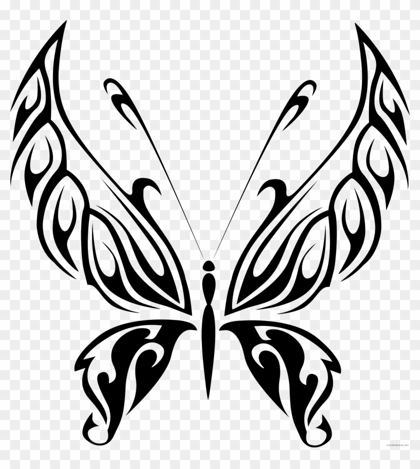 Butterfly Clipart Line Art - Butterfly Whisperer Pillow Case #219467