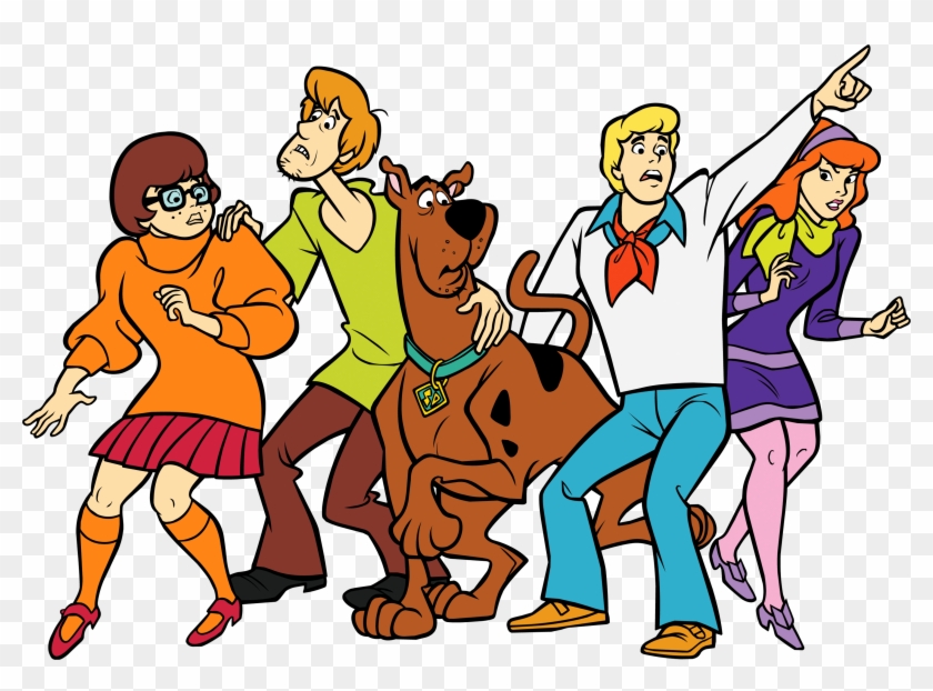 Scooby Doo And Friends Transparent Png Clip Art Image - Scooby Doo Color #219479