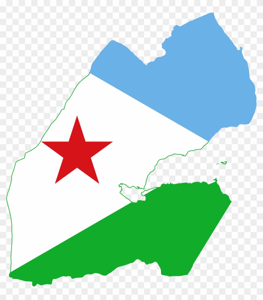 Djibouti Map Png #219636