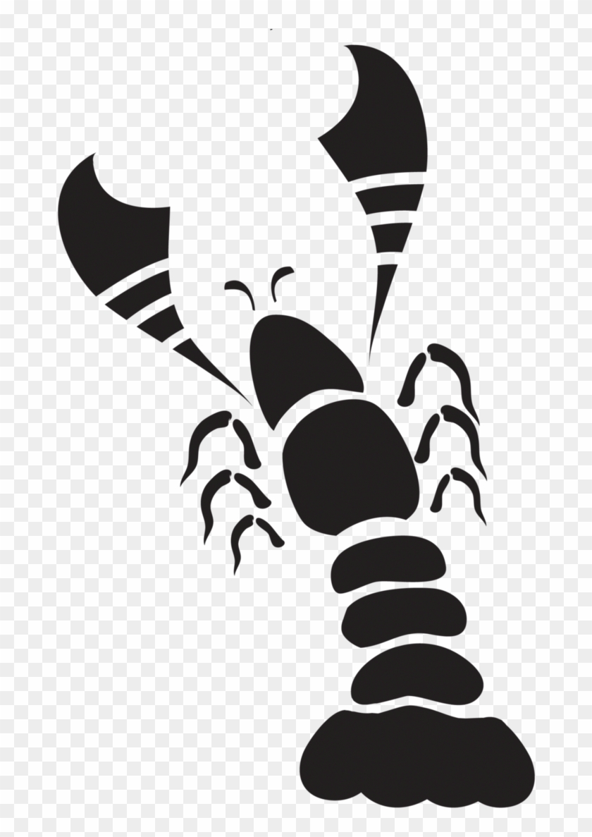 Tribal Lobster By Armlessbear - Lobster Vector Png #219739