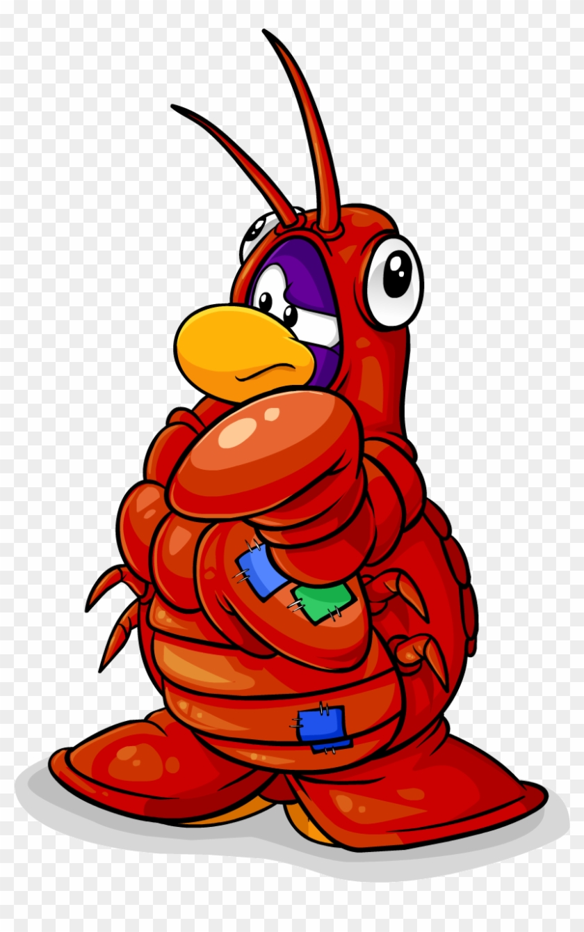 Toby The Lobster - Club Penguin Lobster Costume #219759