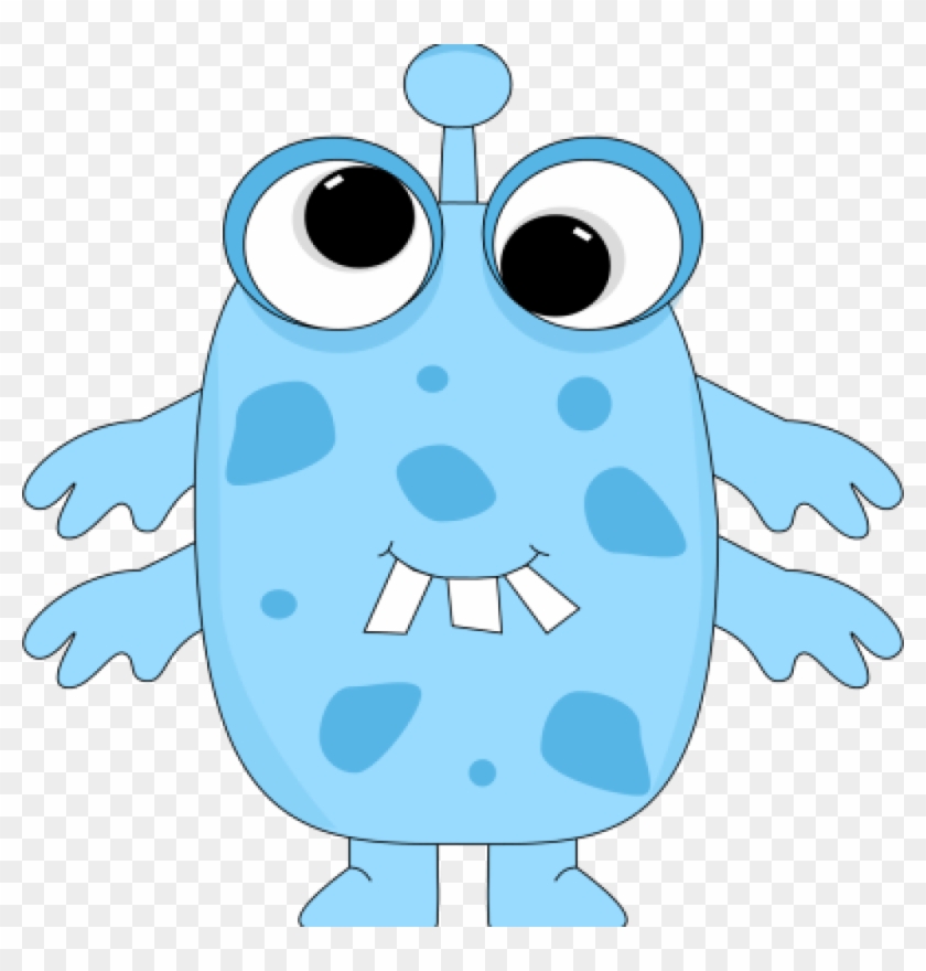 Monster Clipart Free Cute Monster Clip Art Blue Monster - Monster Clipart #219760