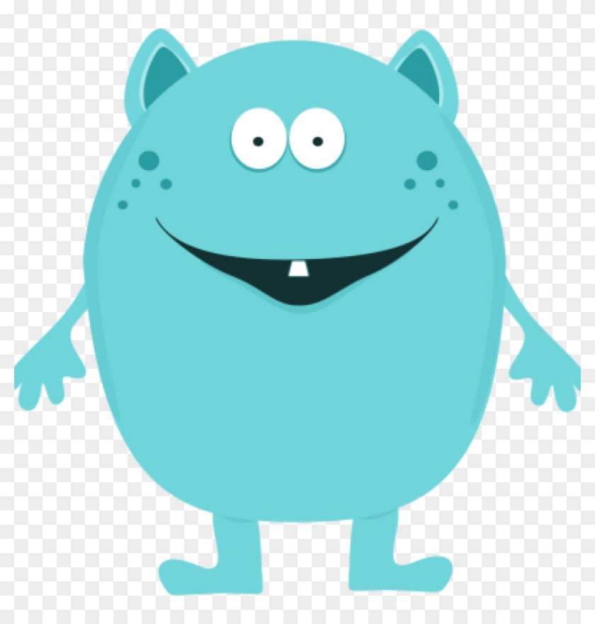 Cute Monster Clipart Cute Monster Clip Art Cute Monster - Blue Monster Clip Art #219814