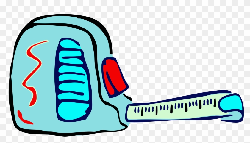 Drawn Tape Measure - Measuring Clipart #219861