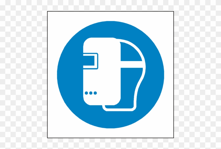 Wear Welding Mask Symbol Label Safety-label - Refer To Instructions Symbol #219935