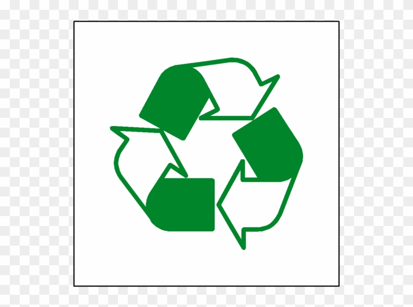 Recycling Symbol Sticker Safety-label - Herolily Advanced Ice Hdr 4 Ply Reusable Ice & #219943
