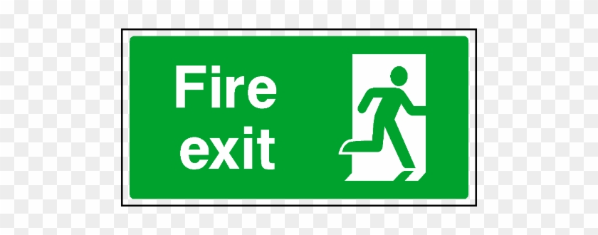 Fire Exit Signs Right #219967