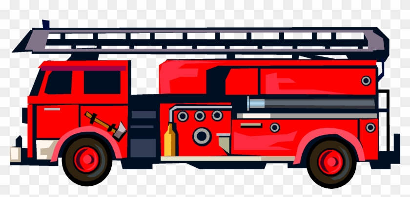 Natural And / Or Human Induced Emergency - Fire Engine Clip Art #220005