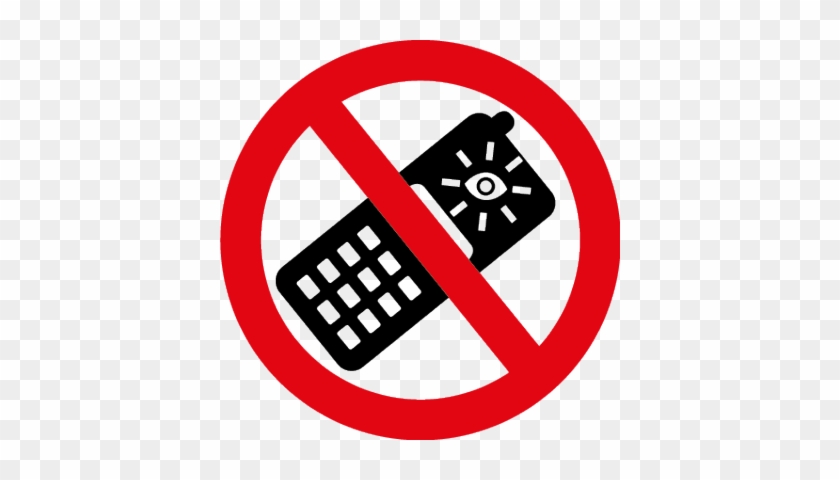 No Camera Phones Symbol - Safety Signs No Mobile Phones #220013