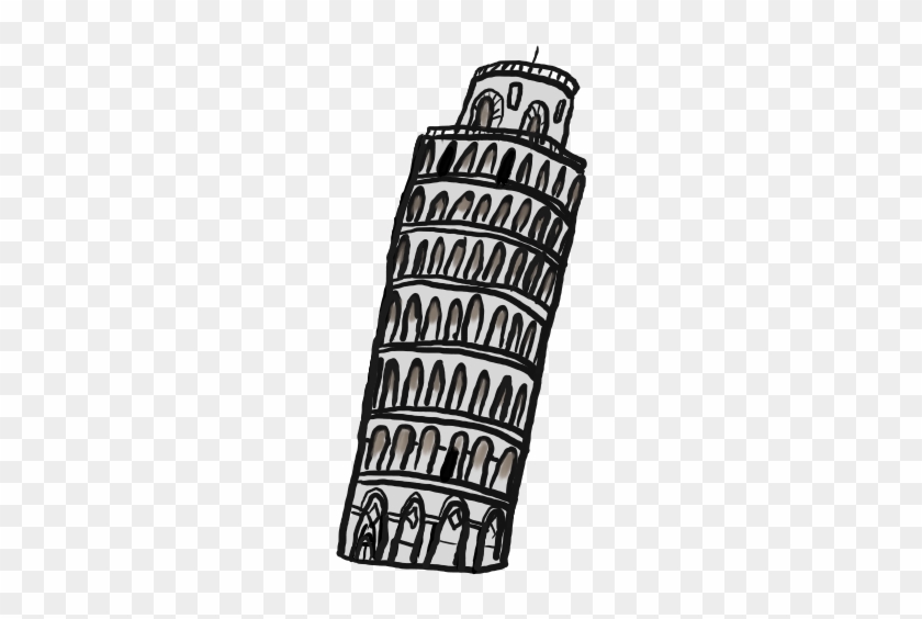 Structure Clipart Leaning Tower - Leaning Tower Of Pisa Clipart #220067
