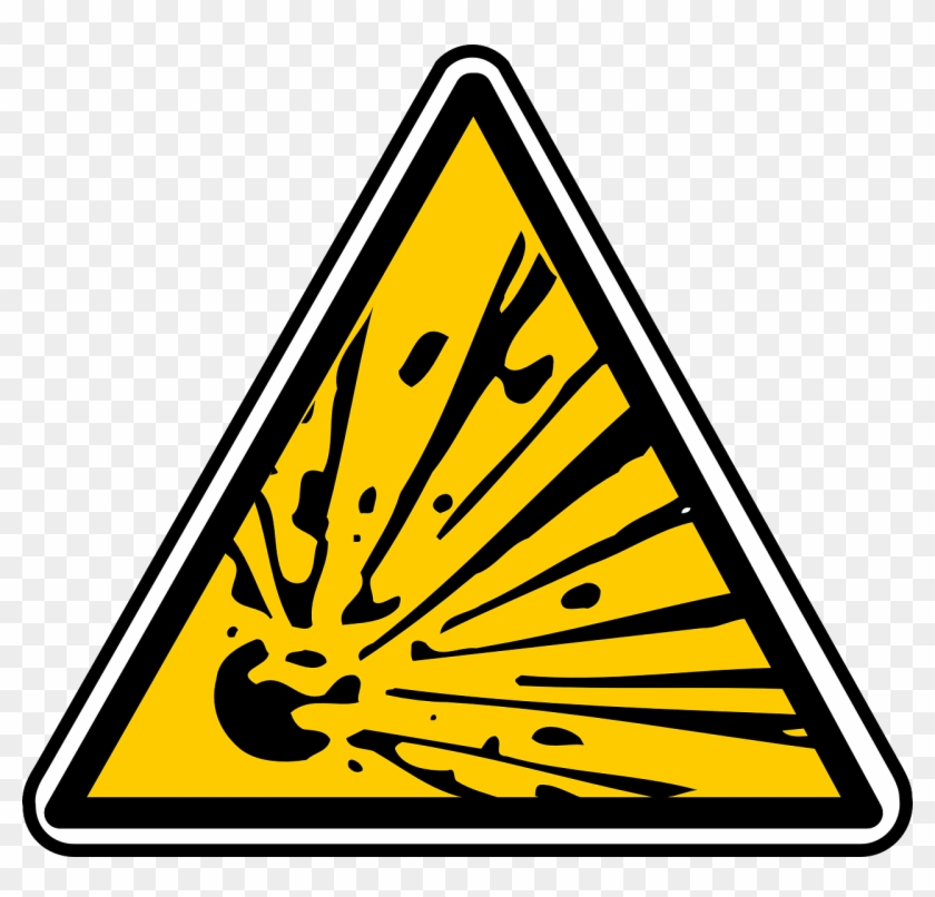 Explosives - Clipart - Explosion Danger Png #220143