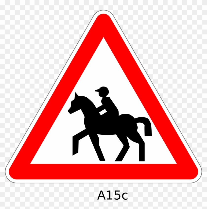 Big Image - Horse Traffic Sign #220168