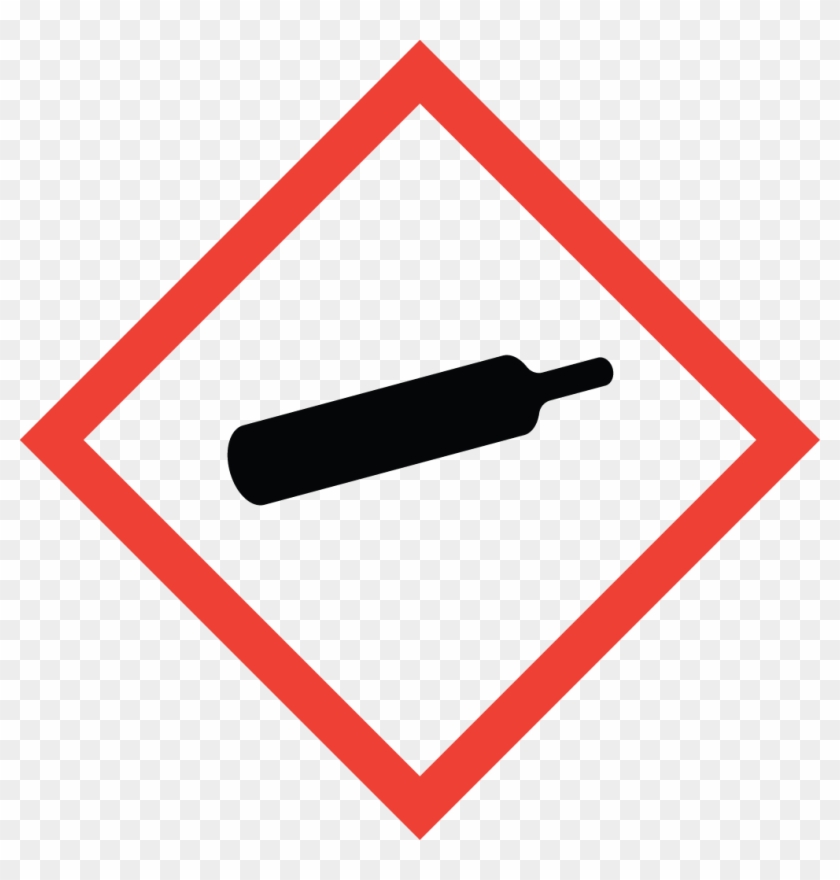 Gas Cylinder - Gas Cylinder Pictogram #220189