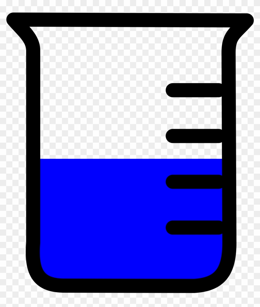 Laboratory Clipart Icon - Beaker Clipart #220199