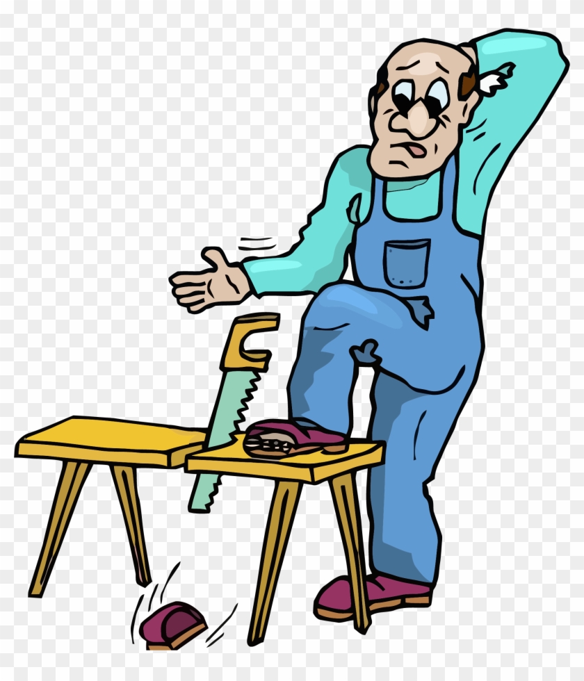 Caution Carpenter Clipart Png - Carpenter Clipart Png #220223