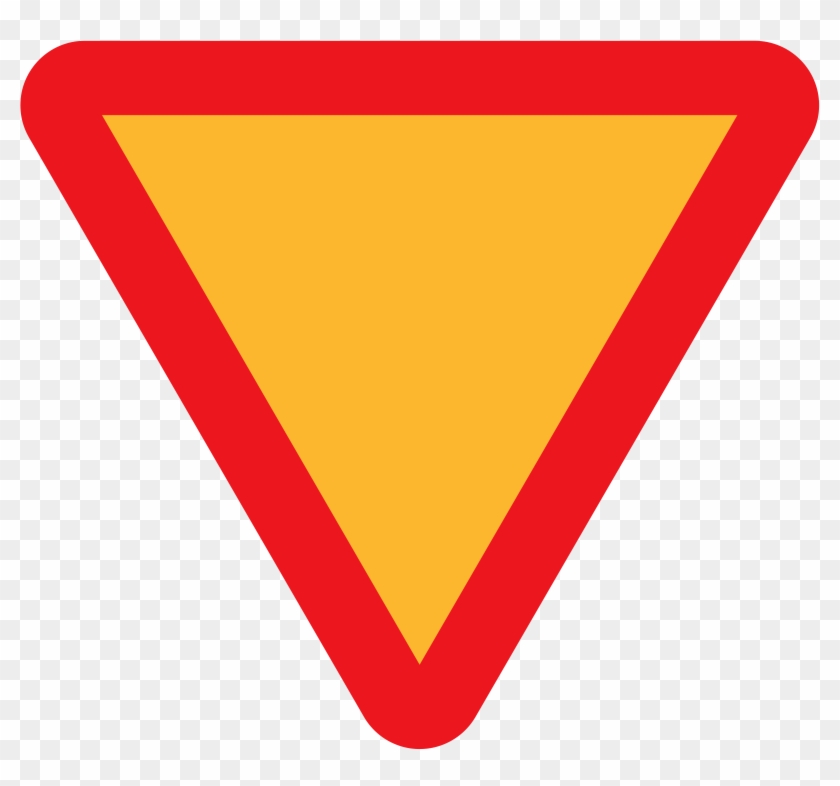 Yield - Sign - Clipart - Traffic Sign #220240