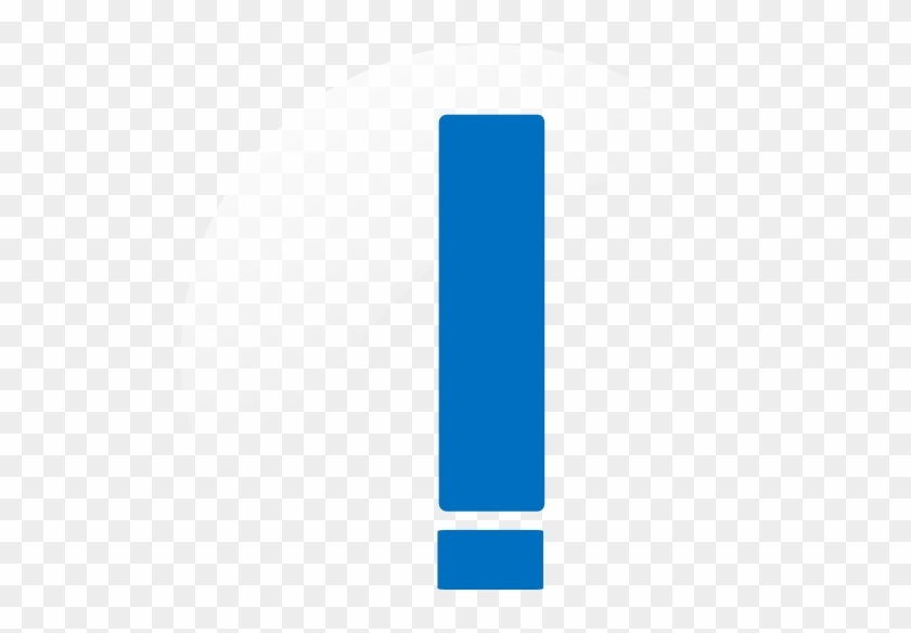 Blue-white Warning Icon Clip Art At Clker - Clip Art #220258